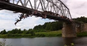 135 People Jumped Off A Bridge in Russia