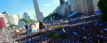 Argentinien Messi Weltmeister 2022 Buenos Aires WM Sieg 
