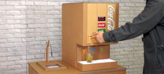 Snack Cola Automat Pappe