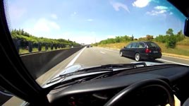 Autobahn Crash Porsche