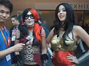 Sexy Girls auf der Comic-Con