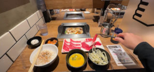 Individual Japanese Hotpot Dining Booth
