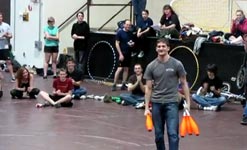 Joe Showers wins Best Juggling Trick