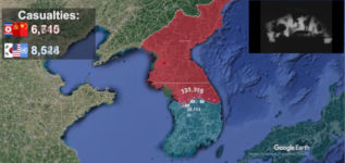 Korea Krieg Google Maps