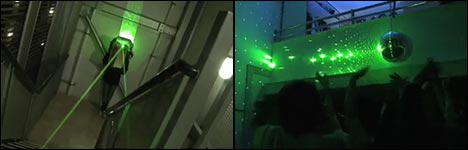 Laser, Kurzfilm