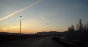 Meteoriten Einschlag in Russland