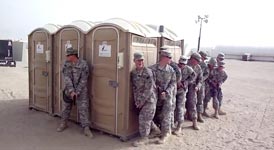 Military Police, Tactical porta potty clearing