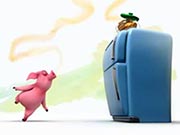 ormie the pig, schwein, animation