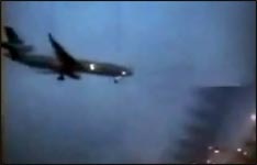 Flugzeugabsturz, Amateuraufnahme, Video