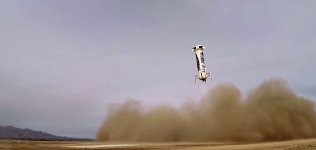 Raketen Landung
