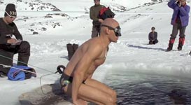 Stig Severinsen - Weltrekord im Eistauchen