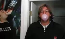 Triple Bubble Gum Bubble