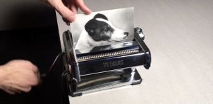 Fotokopieren mit einer Nudelmaschine