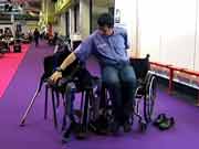 Rollstuhl, Roboterbeine, Querschnittlähmung