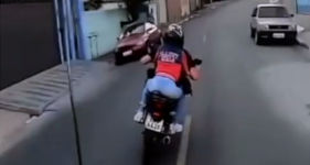 Verfolgungsjagd Motorrad Brasilien