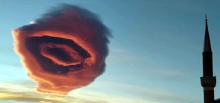 Ufo Türkei Wolke
